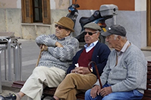 Bunyola, Mallorca, Spain, - Three old Friends Bunyola, Mallorca, Spain, - Three old Friends
