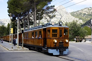 Bunyola, Mallorca, Spain, - Old Train Palma Bunyola, Mallorca, Spain, - Old Train Palma