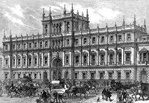 Burlington House, Piccadilly, London, 1873 Burlington House, Piccadilly, London, 1873