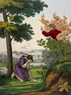Moses And The Burning Bush Prints: The Burning Bush