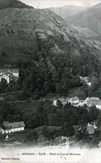 Bussang - Taye - France - Hotel des Sources Minerales. Date: 1908 Bussang - Taye - France - Hotel des Sources Minerales. Date: 1908