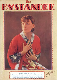 Bystander front cover featuring Gracie Fields, 1930 Bystander front cover featuring Gracie Fields, 1930