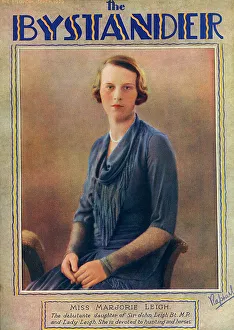 Bystander front cover featuring Miss Marjorie Leigh Bystander front cover featuring Miss Marjorie Leigh