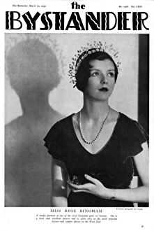 Bystander cover - Miss Rose Bingham Bystander cover - Miss Rose Bingham