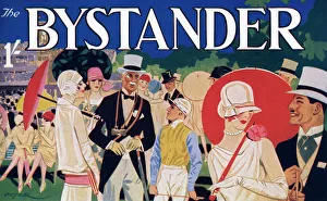 Bystander masthead design, 1927 - Royal Ascot Bystander masthead design, 1927 - Royal Ascot