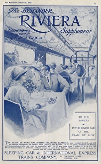 Bystander Riviera supplement - train de luxe Bystander Riviera supplement - train de luxe