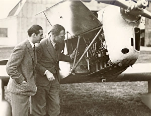 C W A Scott, right, and his co-pilot Giles Guthrie C W A Scott, right, and his co-pilot Giles Guthrie