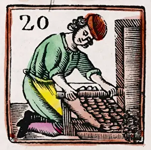 Traditional Baking Methods Prints: C17 BAKER / 20