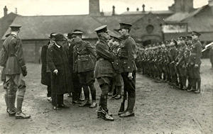 Cadet Inspection, poss. at Bradwall Training School, Holmes Cadet Inspection, poss. at Bradwall Training School, Holmes