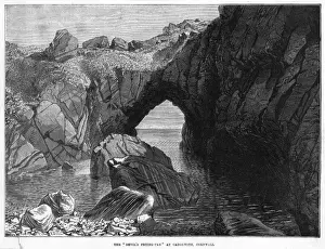 Cornwall Historical Landmarks Prints: CADGEWITH