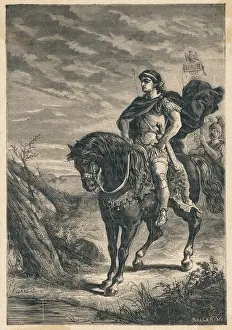 Julius Caesar Crosses the Rubicon Print