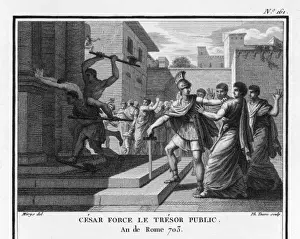 Ancient Rome Politics Prints: Caesar in Rome