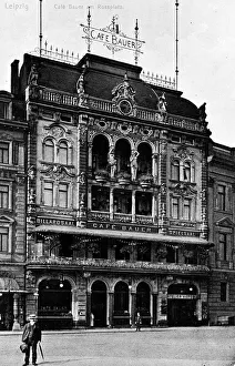 Cafe Bauer on Rossplatz, Leipzig, Germany Cafe Bauer on Rossplatz, Leipzig, Germany