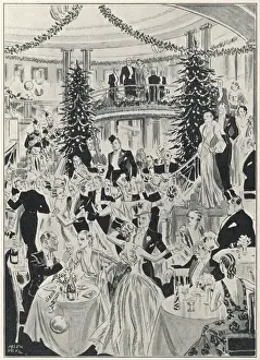 Cafe De Paris New Years Eve Print
