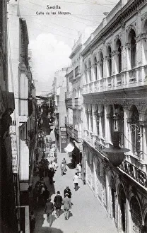 Calle de las Sierpes, Seville, Spain Calle de las Sierpes, Seville, Spain