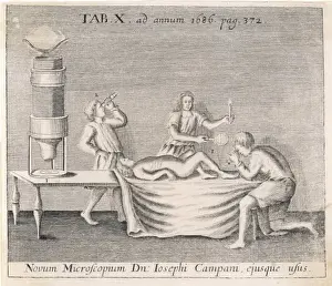 Campanis Microscope Print