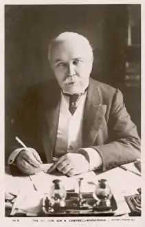 British Politics History Image Prints: Campbell-Bannerman / Postc