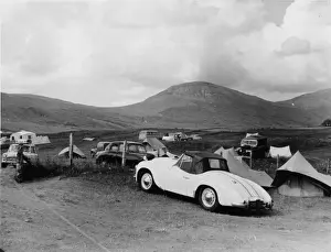 Glen Brittle Campsite Print, Skye