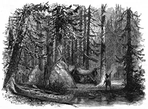 Canadian Wilderness Landscape Prints: Canada Native Lodges
