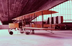 Early Flight Planes Prints: Caproni Ca36 (forward view, on the ground)