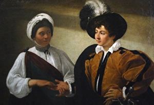 Caravaggio (1573-1610). Italian painter. The Fortune Teller Caravaggio (1573-1610). Italian painter. The Fortune Teller