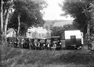 Northern Ireland Countryside Scenes Prints: Caravan at Cushendall