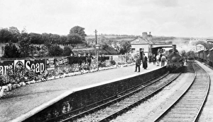 Cardigan Railway Station, Cardiganshire, South Wales Cardigan Railway Station, Cardiganshire, South Wales