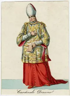 Cardinal Deacon Print