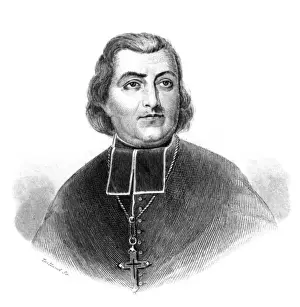 French Catholic Church History Prints: Cardinal Donnet - 2