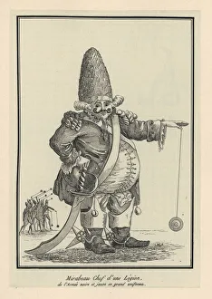 Caricature of Andre Boniface Louis Riqueti Caricature of Andre Boniface Louis Riqueti