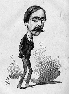 Caricature of Ashton Dilke, Liberal MP and traveller Caricature of Ashton Dilke, Liberal MP and traveller