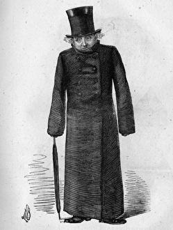 Caricature of Edward Stirling, actor, dramatist and manager Caricature of Edward Stirling, actor, dramatist and manager