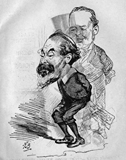 Caricature of Henry Labouchere, Liberal MP Caricature of Henry Labouchere, Liberal MP
