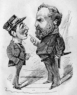 Caricature of Lord Beresford and Admiral Seymour Caricature of Lord Beresford and Admiral Seymour