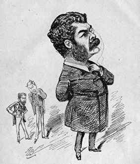 Caricature of Sir Arthur Sullivan, composer Caricature of Sir Arthur Sullivan, composer