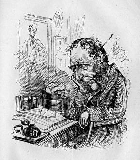 Caricature of William Ballantine, Serjeant-at-law Caricature of William Ballantine, Serjeant-at-law