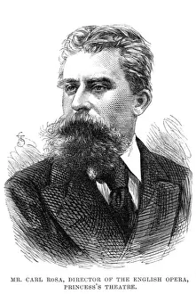 Historical Figures In Music Prints: Carl Rosa - 2