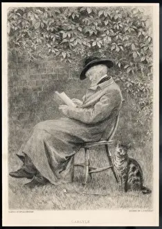 Scottish Philosopher Prints: Carlyle (Allingham)