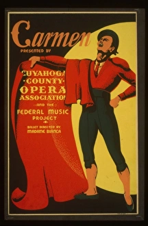 Carmen Presented by Cuyahoga County Opera Association and th Carmen Presented by Cuyahoga County Opera Association and th