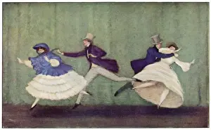 Prints of Carnaval, a romantic ballet to music by Robert Schumann Robert Schumann Prints: Carnaval Ballet Print