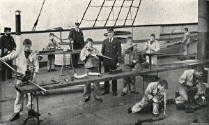 Carpentry & plumbing, Training Ship Wellesley, North Shields Carpentry & plumbing, Training Ship Wellesley, North Shields