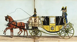 Carriage of the Spanish minister, Chevalier de Aguilar Carriage of the Spanish minister, Chevalier de Aguilar