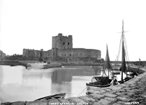 Carrickfergus Castle Print - Early 1900s, Northern Ireland