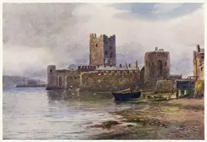Prints of Carrickfergus Castle Northern Ireland Prints: Carrickfergus Castle Print
