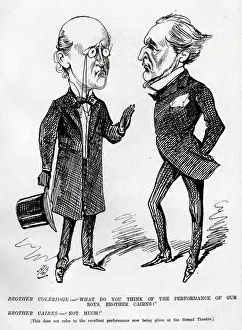 Cartoon, Brother Coleridge and Brother Cairns Cartoon, Brother Coleridge and Brother Cairns