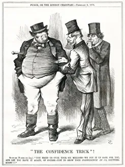 Cartoon, The Confidence Trick! (Northcote and Disraeli) Cartoon, The Confidence Trick! (Northcote and Disraeli)