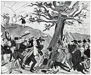 Cartoon, The End of the Rotten Borough Cartoon, The End of the Rotten Borough