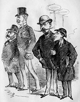 Cartoon, Gilbert and Sullivan, Stephens and Solomon Cartoon, Gilbert and Sullivan, Stephens and Solomon