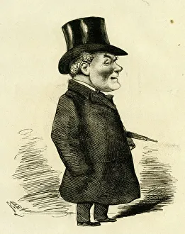 Cartoon, Henry Jameson Turner, actor Cartoon, Henry Jameson Turner, actor