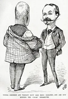 Cartoon, Messrs Stephens and Yardley Cartoon, Messrs Stephens and Yardley